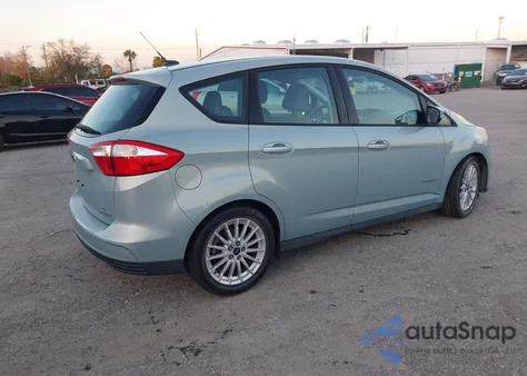 2014 Ford C-Max Hybrid Se from USA, damaged, VIN 1FADP5AU3EL519728